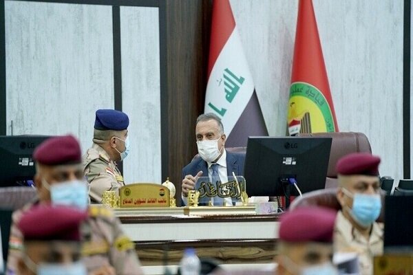 الکاظمی با فرماندهان امنیتی عراق دیدار و گفتگو کرد