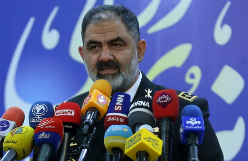 قائد البحرية الأدميرال شهرام إيراني