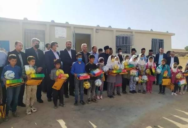 افتتاح یک مدرسه عشایری در شهرستان گتوند خوزستان