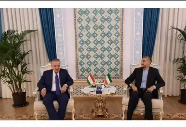 امیرعبداللهیان با وزیر امور خارجه تاجیکستان دیدار و گفتگو کرد