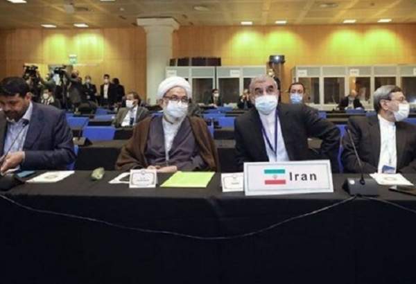 ایران کے پارلیمانی وفد کی بین الپارلیمانی یونین میں صیہونی حکومت کے مظالم و جرائم پر احتجاج