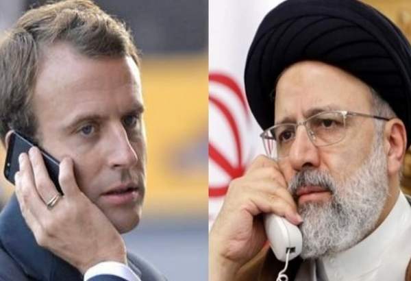 گفتگوی تلفنی رؤسای جمهور ایران و فرانسه درباره مسائل دو جانبه و برجام