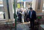 Huj. Shahriari visits martyrs cemetery in Kurdistan Province