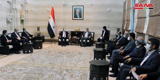 ایران و سوریه بر توسعه همکاریها در زمینه های مختلف اقتصادی تأکید کردند