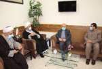 Huj. Shahriari visits University of Denominations in Sanandaj (photo)  