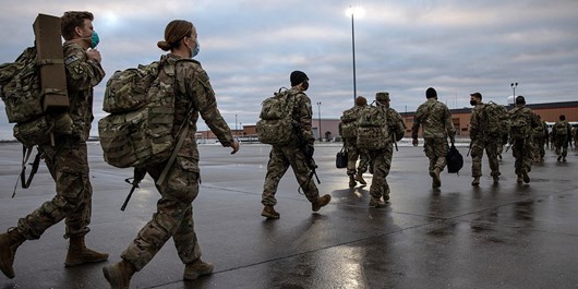 پایان مأموریت نیروهای رزمی ائتلاف آمریکایی در خاک عراق