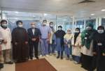مراسم روز پرستار در بیمارستان «رسول اعظم(ص)» بیروت برگزار شد