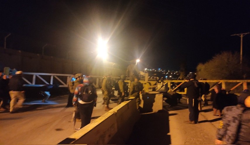 كتيبة جنين تطلق النار على حاجزين لقوات الاحتلال الاسرائيلي