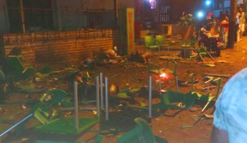 مقتل 6 أشخاص إثر هجوم انتحاري على مطعم بالكونغو