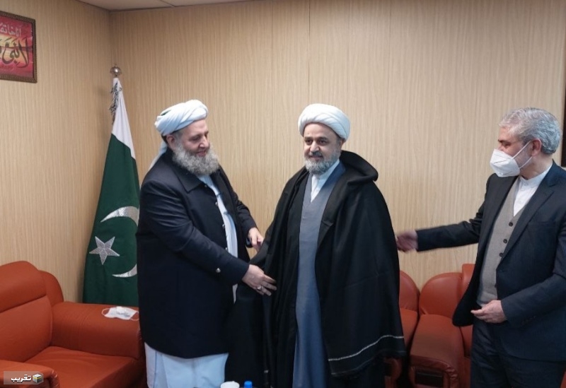 Huj. Shahriari meets with Pakistani minister of religious affairs (photo)  