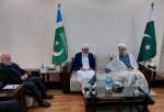 Huj. Shahriari meets with Siraj-ul-Haq  (photo)  