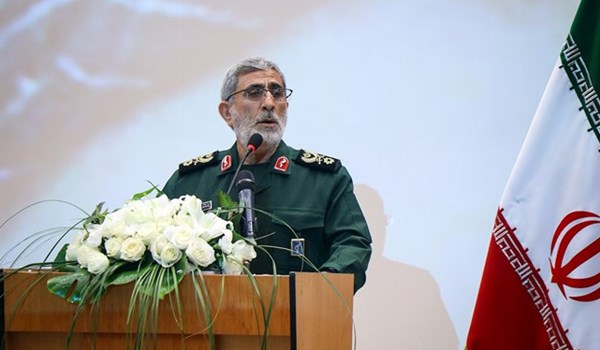 العميد قاآني: الشهيد سليماني اعتبر طهران قمة المقاومة ومركز التقريب بين المذاهب