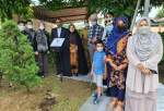 کاشت درخت مقاومت به یاد شهید سلیمانی در سفارت ایران در برونئی