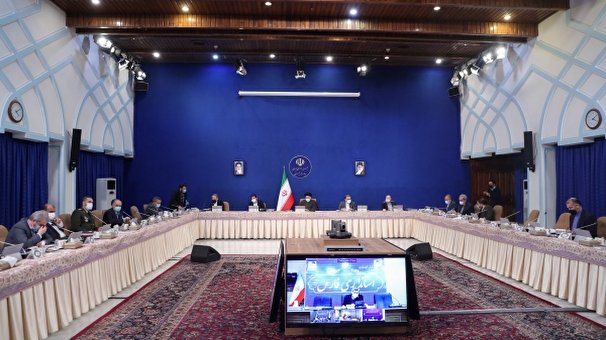 الرئيس الايراني يؤكد أهمية تنفيذ قانون مواجهة الازمات بجدية أكبر
