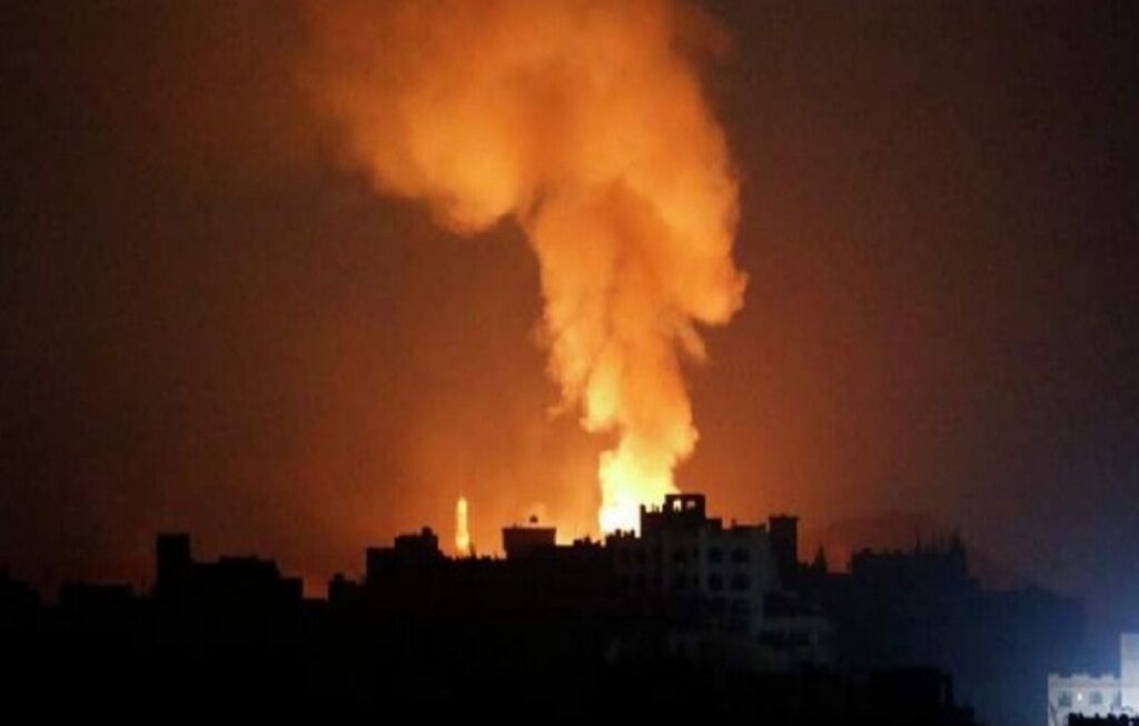 20 بار بمباران صنعا در کمتر از سه ساعت