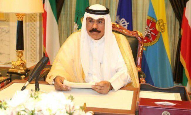 أمير الكويت يهنئ رئيس الجمهوریة بمناسبة العيد الوطني الايراني