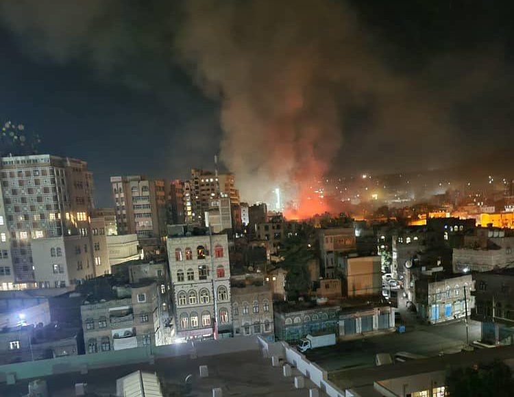 3 غارات صباح السبت على أهداف مدنية في صنعاء وضواحيها