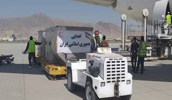 المساعدات الإنسانية الإيرانية تصل إلى ولاية غزنة في أفغانستان