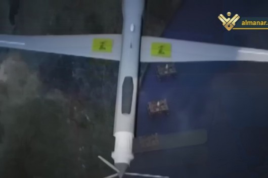پهپاد شناسایی حسان چهل دقیقه در آسمان اراضی اشغالی پرواز کرد  