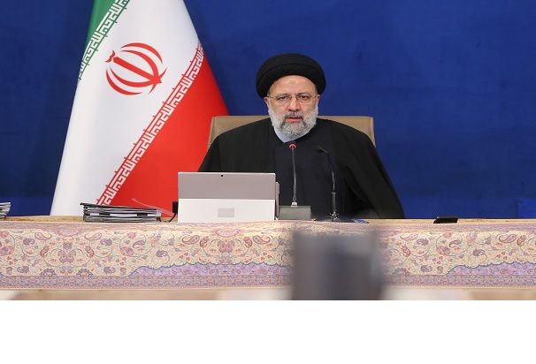 ایة الله رئيسي : طهران مستعدة للقيام بدورها الدبلوماسي  للسلام في اوكرانيا