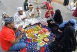ہندوستانی مسلمان کا اجتماعی افطار کا انعقاد  