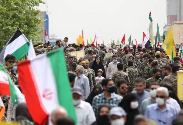 La marche de la Journée mondial de Qods à Téhéran  