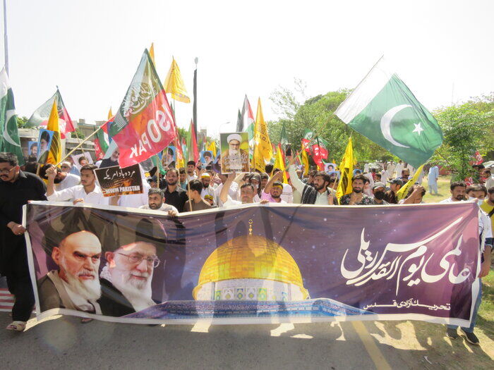 راهپیمایی روز قدس در پاکستان  