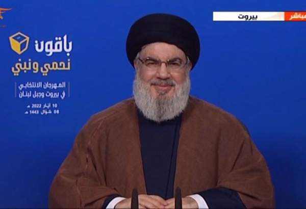 "Lebanon belongs to all religious, political beliefs", Nasrallah