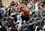Israeli police attack mourners in Abu Akleh