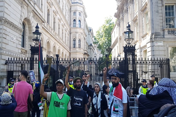 برگزاری تظاهرات ضدصهیونیستی در لندن