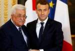محمود عباس و رئیس جمهور فرانسه تلفنی گفتگو کردند