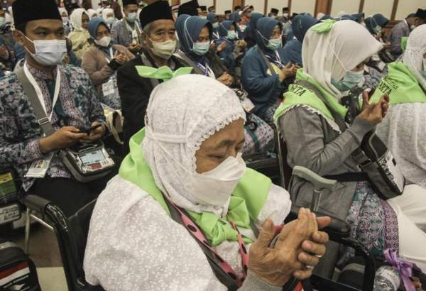 مدینہ منورہ میں انڈونیشیا کے حجاج کرام کے پہلے قافلے کی آمد  