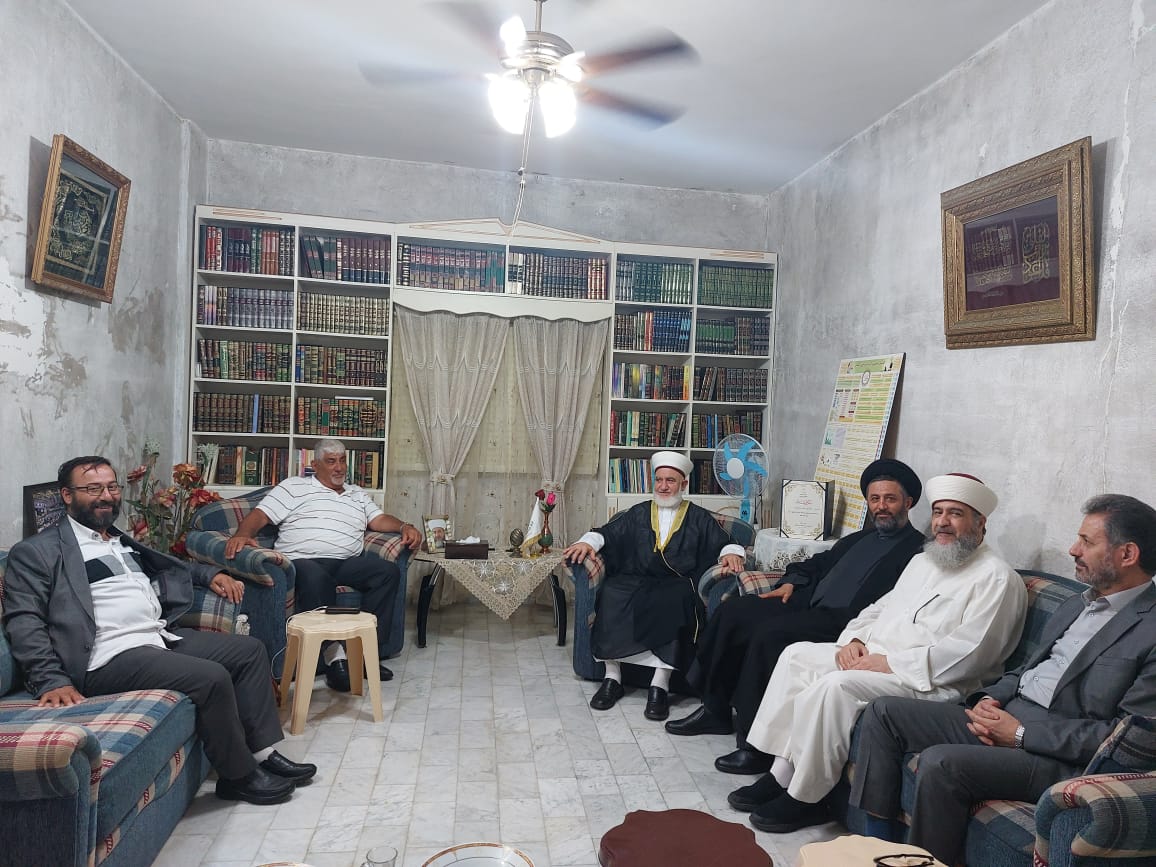 دیدار اعضای شورای علمای فلسطین با اعضای مرکز امت واحده، جنبش جهاد اسلامی و جبهه آزادی بخش فلسطین  