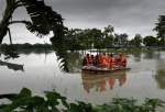 بھارت میں مون سون بارشوں کی وجہ سے سیلاب  