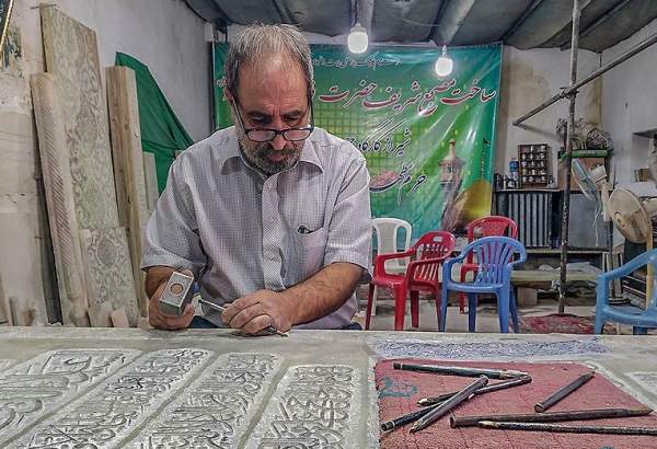 Stone carving art, hired for holy shrines (photo)  
