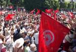 مسيرة حاشدة في تونس تطالب بإسقاط "انقلاب سعيّد"