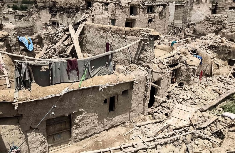 زلزال أفغانستان المدمر  