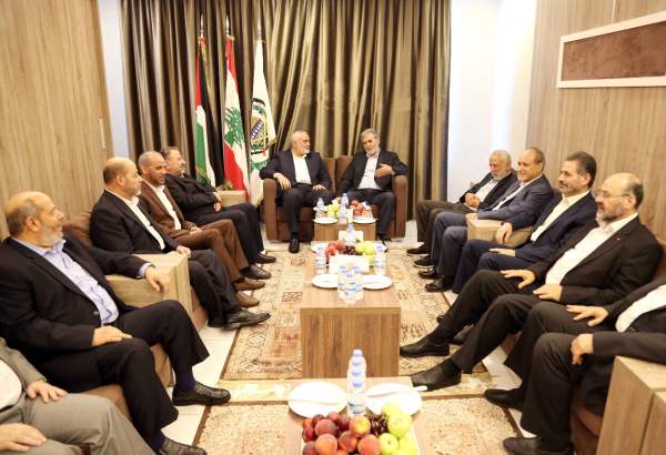بیروت میں حماس اور فلسطینی اسلامی جہاد کے رہنماؤں کی ملاقات