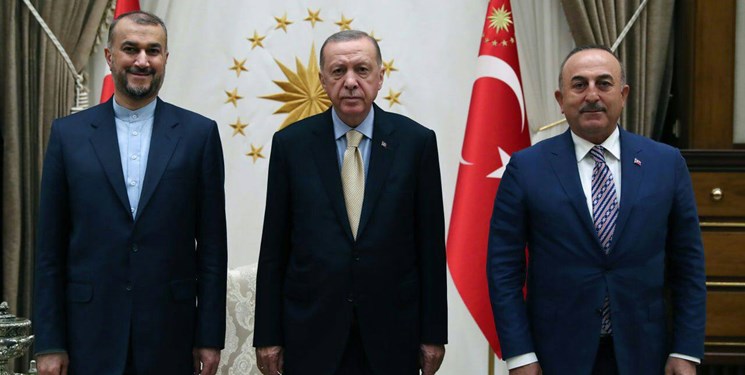 دعوت وزیر خارجه از اردوغان برای سفر به ایران
