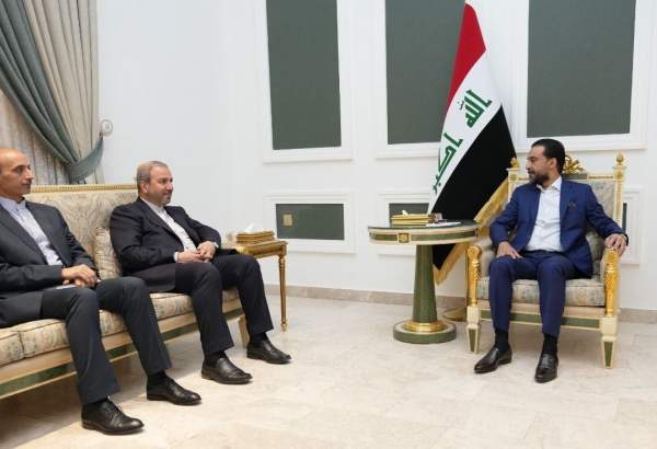 رئیس پارلمان عراق خواستار گسترش روابط دوجانبه با ایران شد