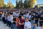 Thousands of Palestinians attend Eid al-Adha prayers in al-Aqsa Mosque (photo)  
