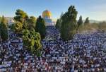 Eid al-Adha marked at al-Aqsa Mosque amid tight security measures by Israeli forces