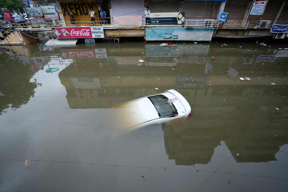 هطول أمطار غزيرة في الهند  