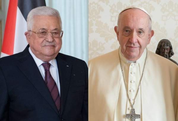 تماس تلفنی محمود عباس و پاپ فرانسیس/ پاپ در جریان تحولات اخیر فلسطین قرار گرفت