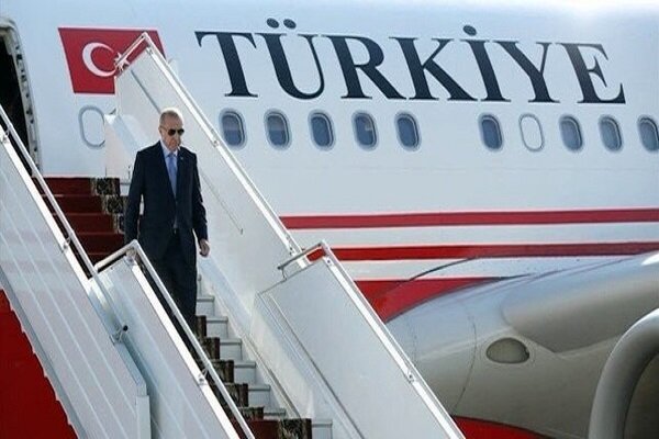 ورود رجب طیب اردوغان به تهران