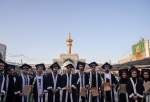 Iranian students celebrate graduation at holy shrine of Imam Reza (photo)  