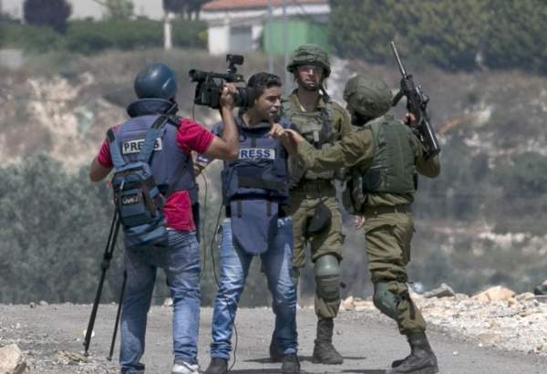 21 تخلف رژیم صهیونیستی علیه خبرنگاران فلسطینی در ماه جاری میلادی