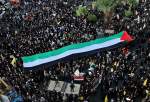 Iranians voice solidarity with Palestinians in massive rally