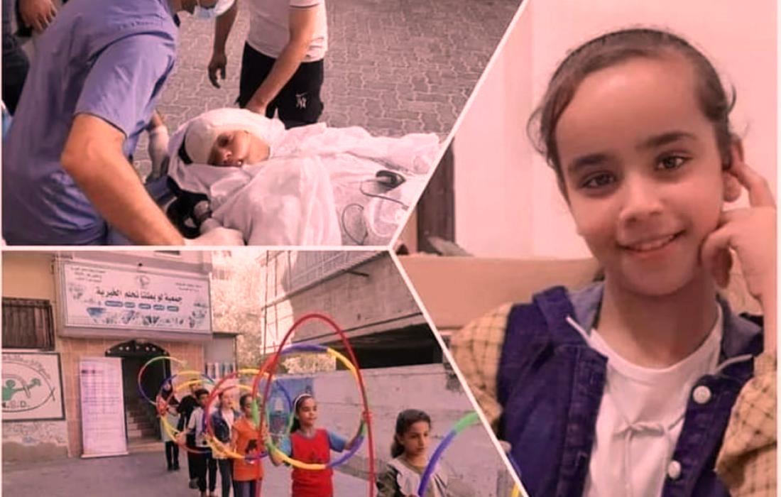 استشهاد الطفلة ليان الشاعر متأثرة بإصابتها خلال العدوان الأخير على قطاع غزة