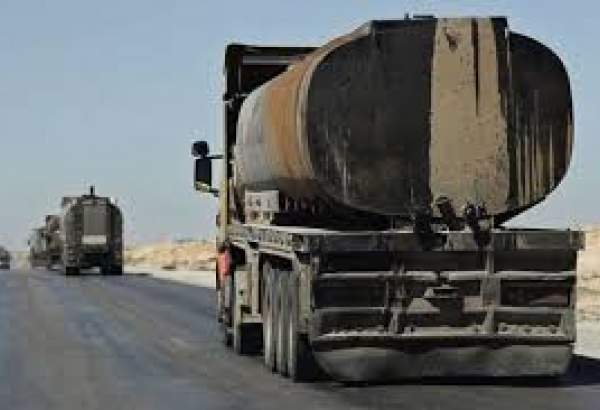 امریکہ کی شامی تیل پر مشتمل 60 ٹینکرز کی عراق میں منتقلی